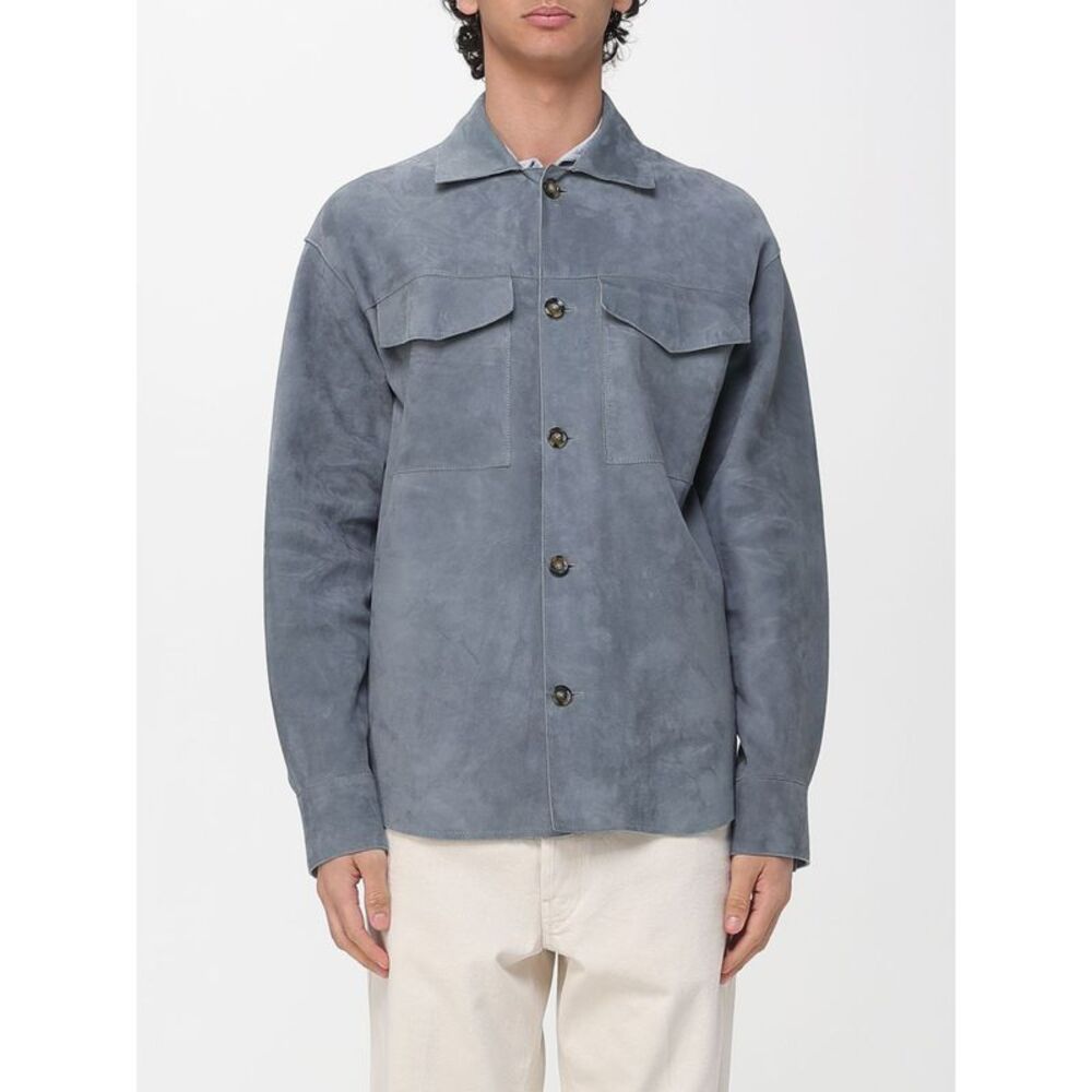 Lardini Jacket Men Blue
